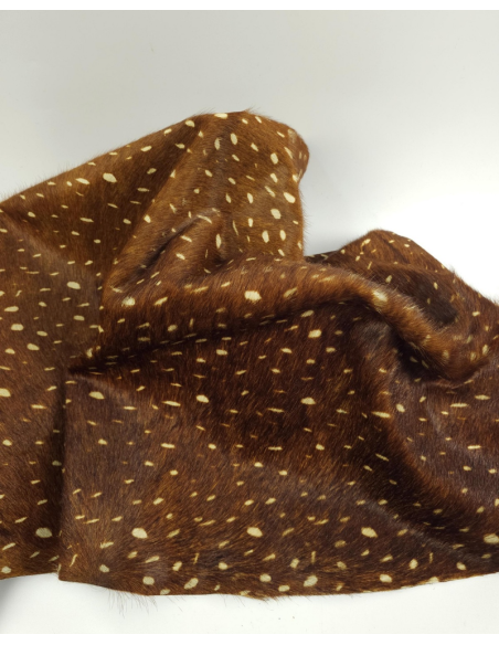 Deer 26 Hair on Hide Leather