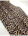 Dalmatian Hair on Hide Leather
