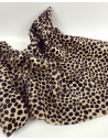 Dalmatian Hair on Hide Leather
