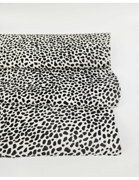 Baby Panther Cavallino Calfskin Hair on Hide Leather