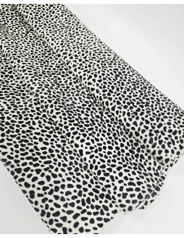 Baby Panther Cavallino Calfskin Hair on Hide Leather