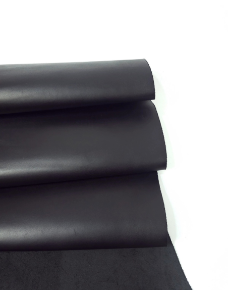 Black Nova Fine Grain Calf Skin Leather