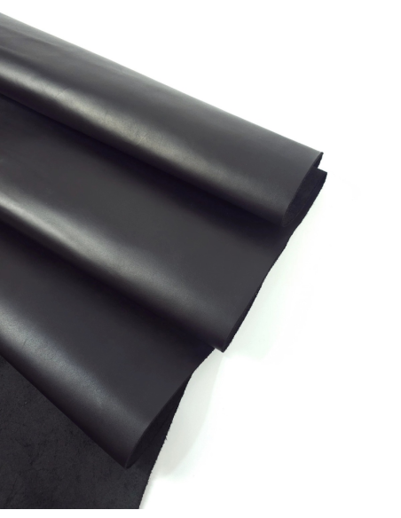 Black Nova Fine Grain Calf Skin Leather
