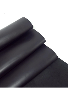 Black Nova Fine Grain Calf Skin Leather