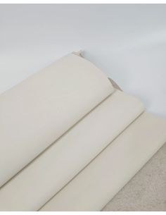 Coconut Milk Nova Fine Grain Calf Skin Leather
