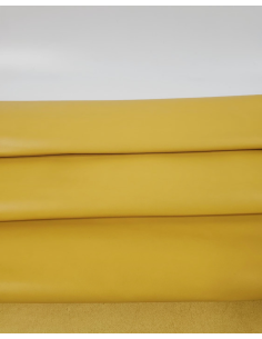 Saffron Nova Fine Grain Calf Skin Leather 2