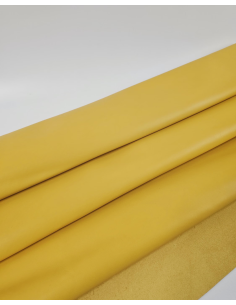 Saffron Nova Fine Grain Calf Skin Leather