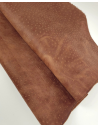 Argan Oil Vintage Pull Up Ostrich 2024 Embossed Texture Bovine Leather