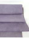 Languid Lavender Ostrich 2024 Embossed Texture Bovine Leather