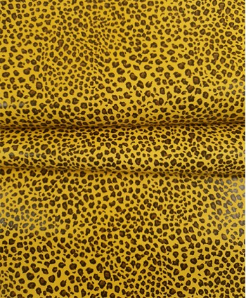 Yellow Baby Leopard Printed