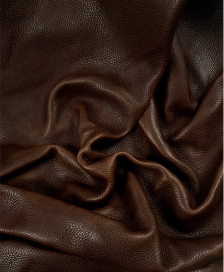 Brown Khora Bicolor Natural Embossed Baby Calf Leather (Full Hide)